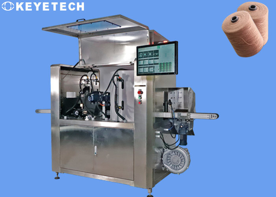 attrezzatura automatica di ispezione del prodotto di aspetto del tessuto 60pcs/min per il filato del cono