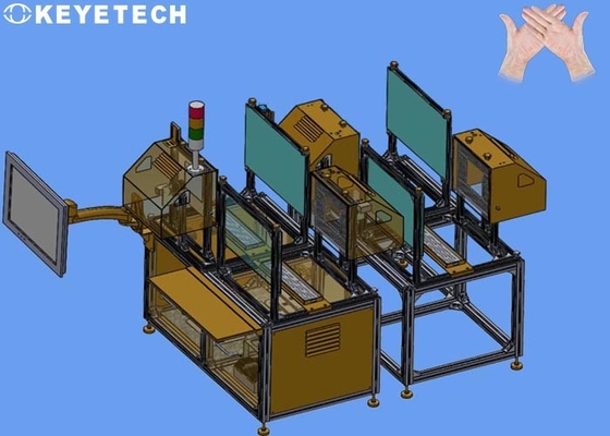 Macchina medica 250pcs/min di controllo di qualità di AVI Visual Inspection System For dei guanti del PVC