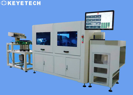 La vibrazione lineare alimenta la macchina di ispezione visiva per i condensatori completamente automatici
