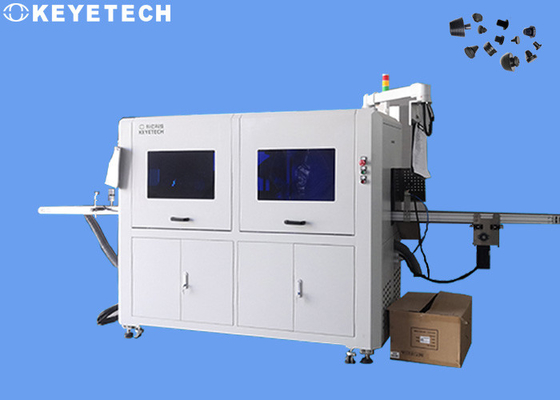 Sistema visivo automatico CCD con accessori in plastica e ispezione su piattaforma rotante in vetro