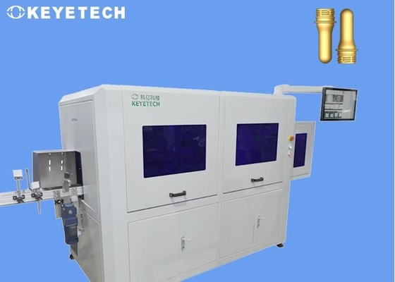CCD macchina per l'ispezione dei difetti visivi per preforma PET colorata trasparente