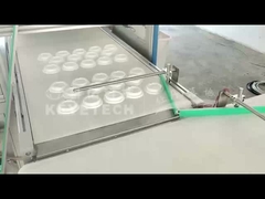 Macchina per la selezione del coperchio del caffè di carta